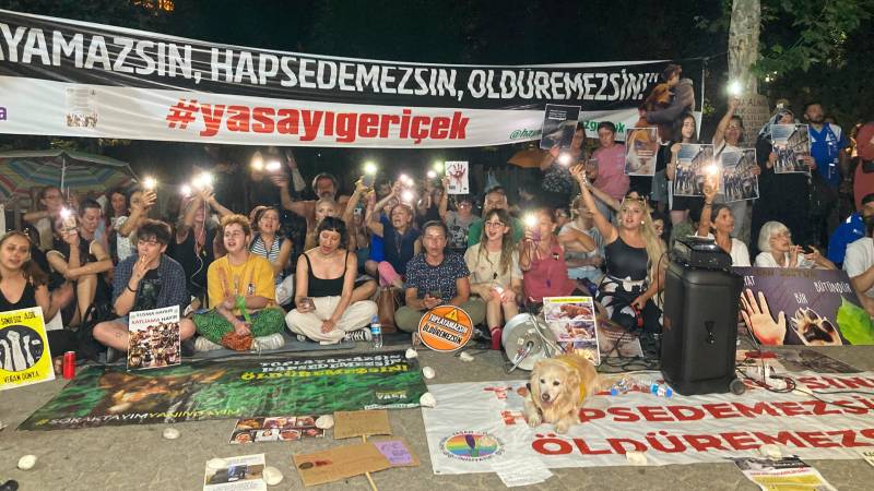 Ankara’da “ötanazi” protestosu: Tek çözümün bugüne kadar uygulanmayan yerinde yaşatma olduğunu gizleyemezsiniz